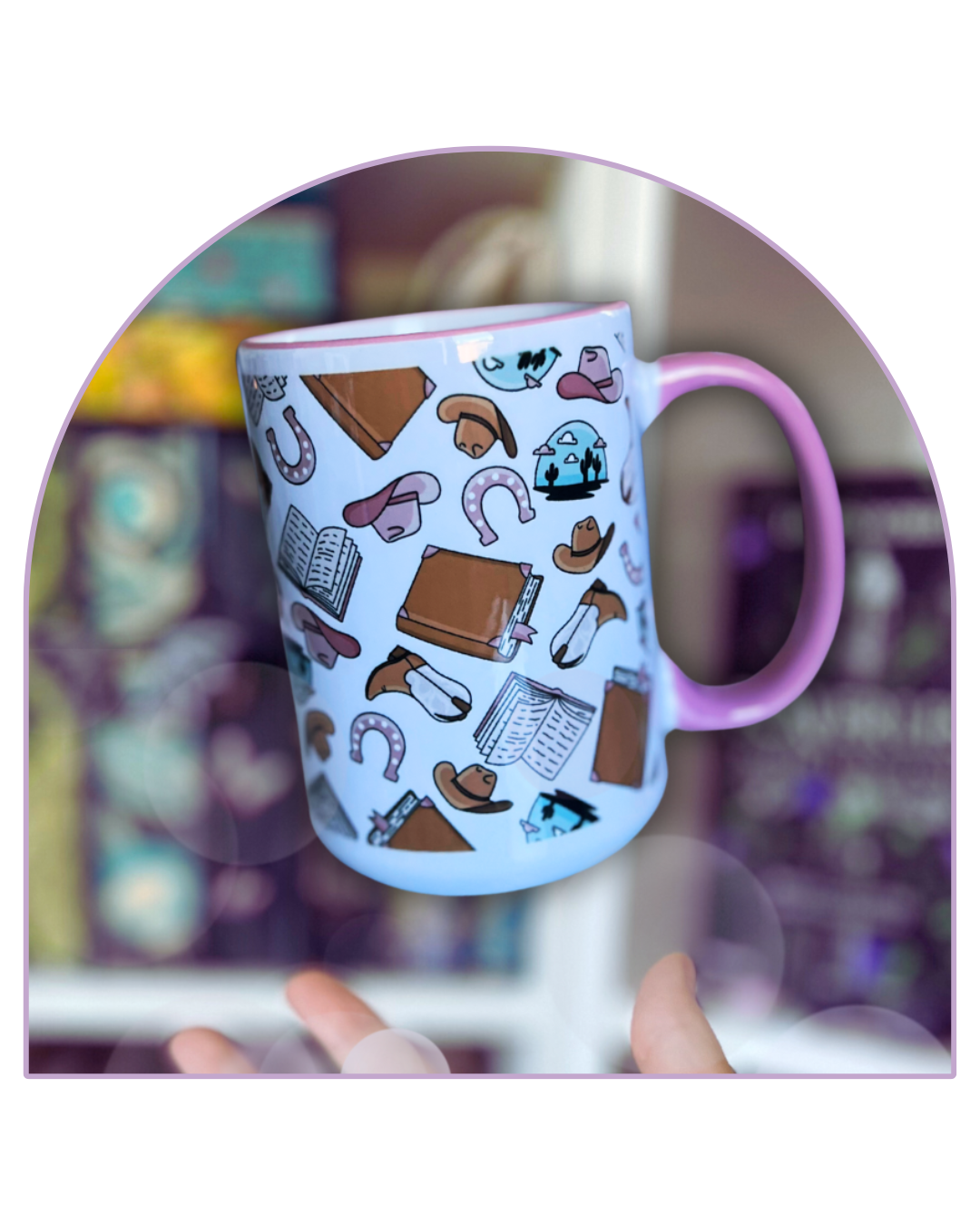 Tazza smussata Cowboy Romance