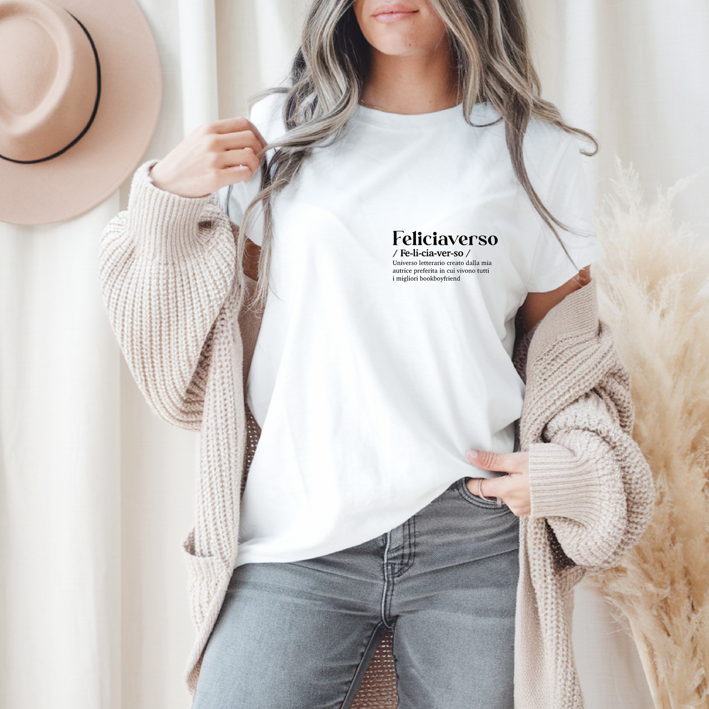 T-Shirt Bianca Feliciaverso