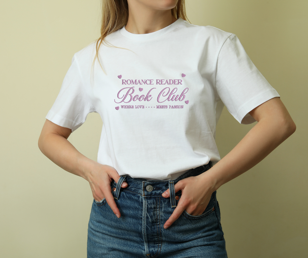T-shirt Bianca Romance Book Club