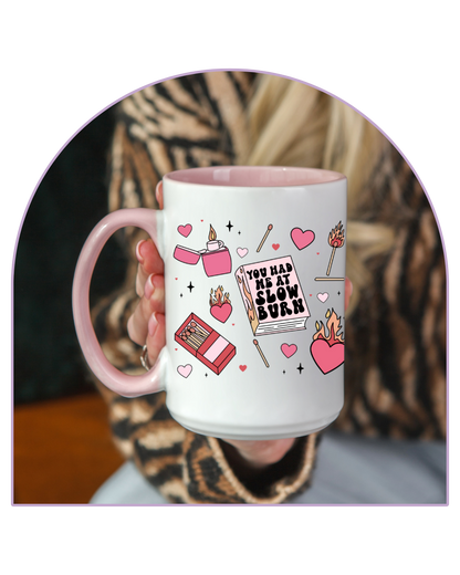 Tazza smussata Slow Burn Book Club