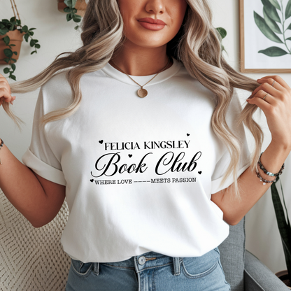 T-Shirt Bianca Felicia Kingsley Book Club
