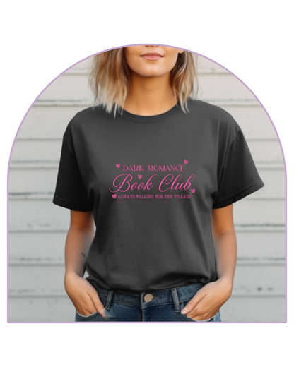 T-shirt Antracite Dark Romance Book Club