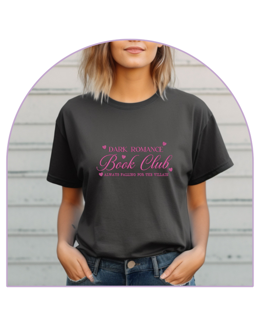T-shirt Antracite Dark Romance Book Club