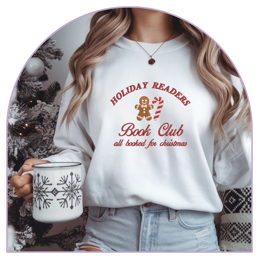 Felpa Holiday Readers Book Club
