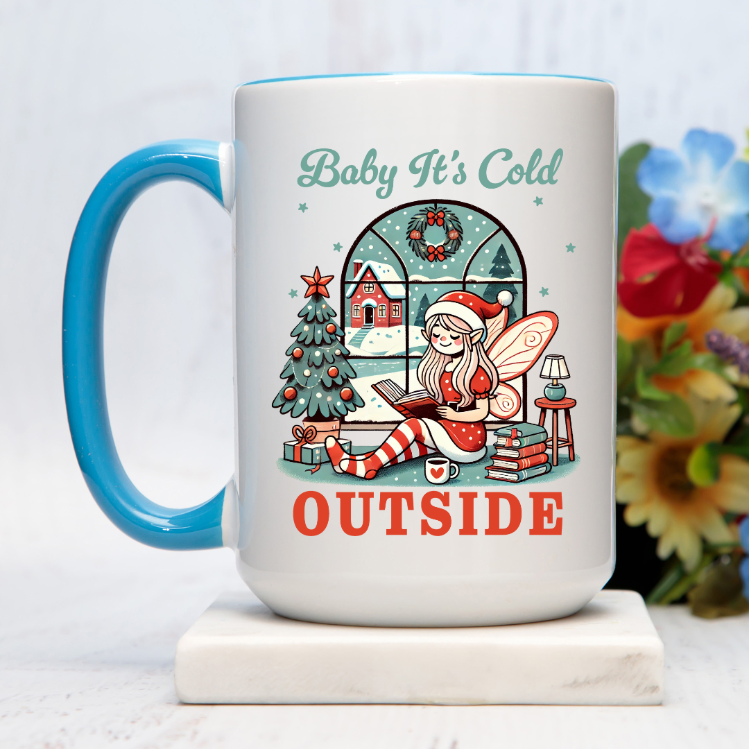 Tazza smussata "Baby it's cold outside"