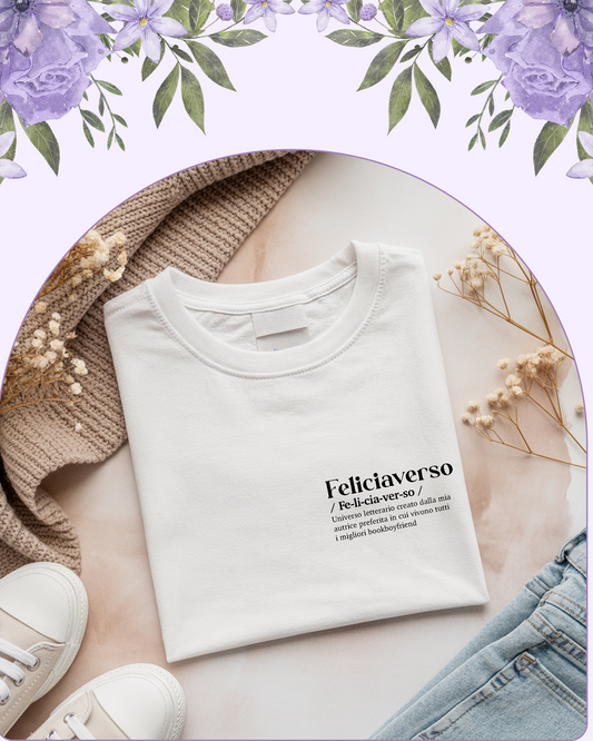 T-Shirt Bianca Feliciaverso