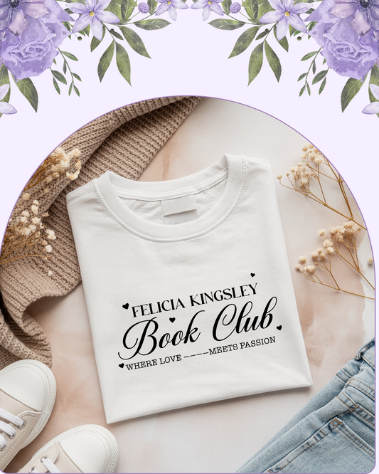 T-Shirt Bianca Felicia Kingsley Book Club