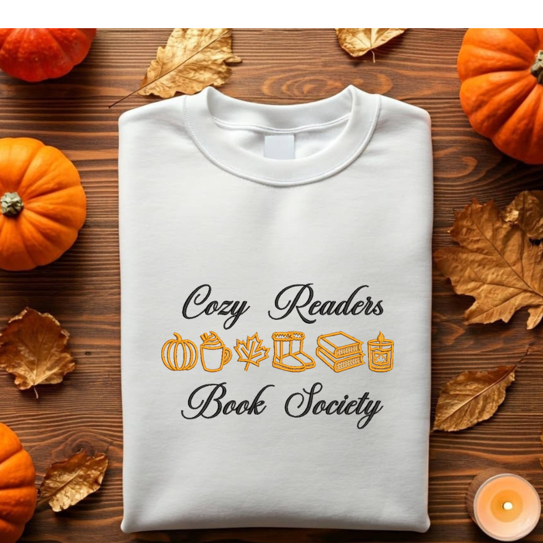 Felpa Cozy Readers Book Society