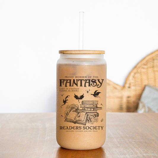 “Fantasy Member” Tazza Tumbler di Vetro 470 ml - 16 oz Glass Can