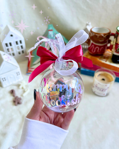 Palline di Natale Merry & Bookish