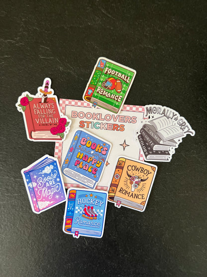 Book Lovers Stickers Collection