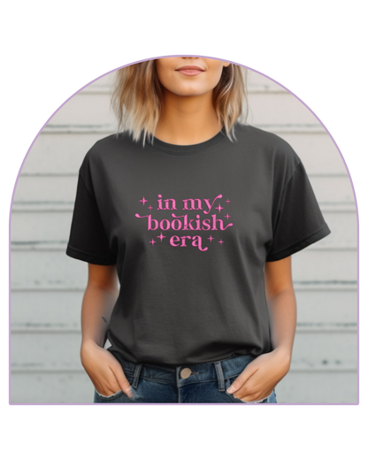T-shirt Antracite In my bookish era