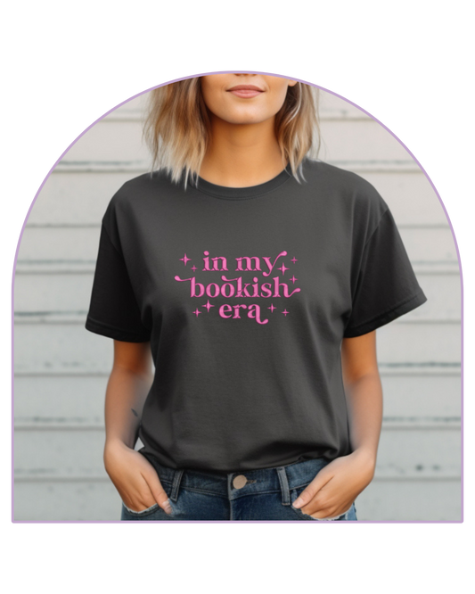 T-shirt Antracite In my bookish era