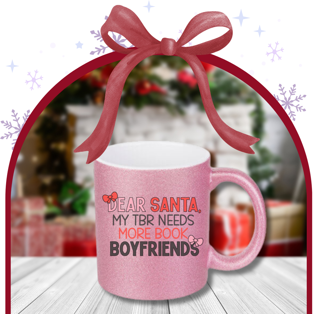 Tazza Glitter Rosa – Dear Santa