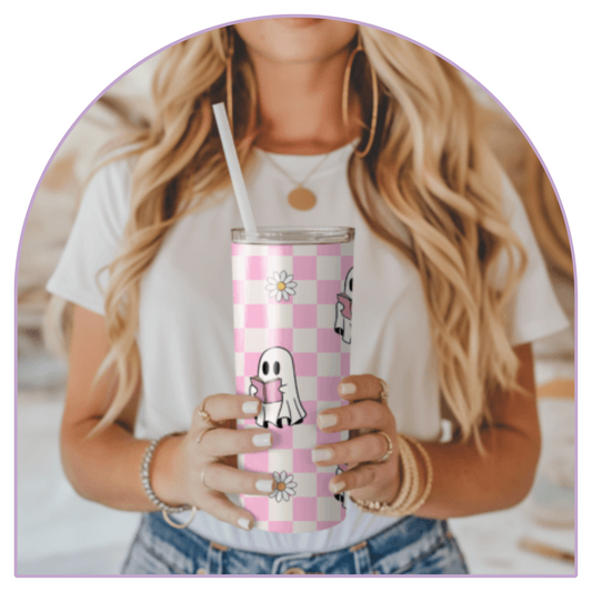 Tumbler in acciaio 600 ml – Ghost Coquette