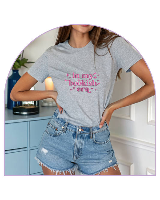 T-shirt Grey Heather In my bookish era