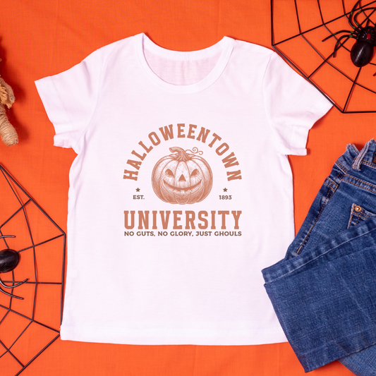 T-shirt Halloween Town Bianca Taglia S