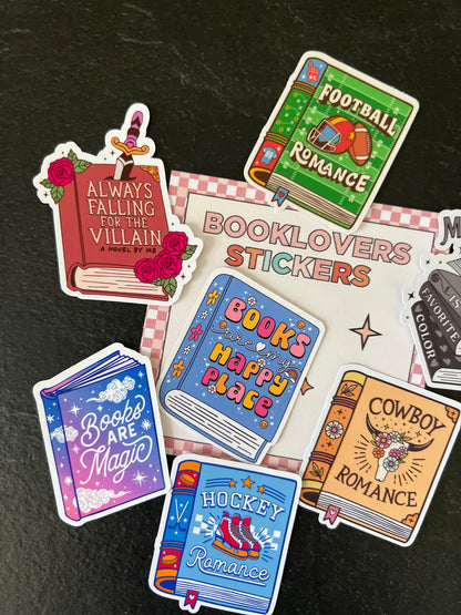 Book Lovers Stickers Collection