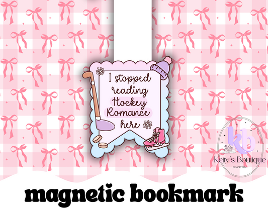 Hockey Romance - Segnalibro Magnetico