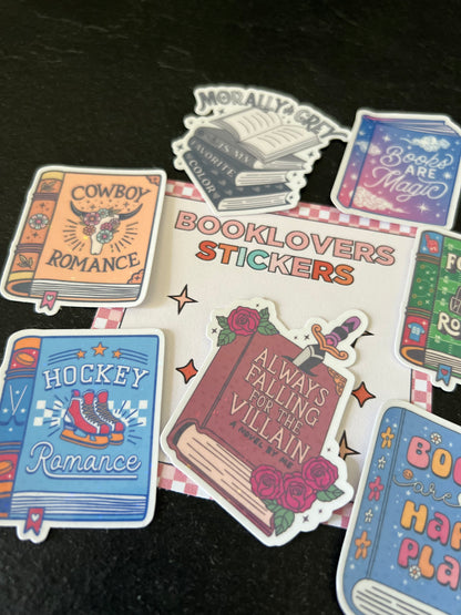 Book Lovers Stickers Collection