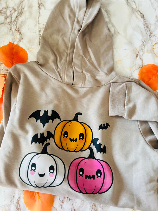 Felpa Beige Taglia M Zucche