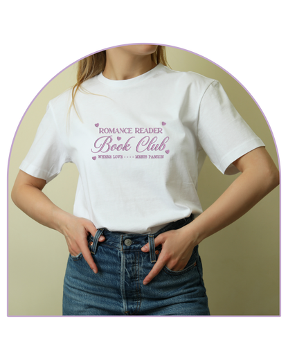 T-shirt Bianca Romance Book Club