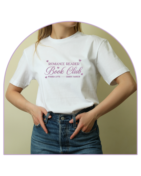 T-shirt Bianca Romance Book Club