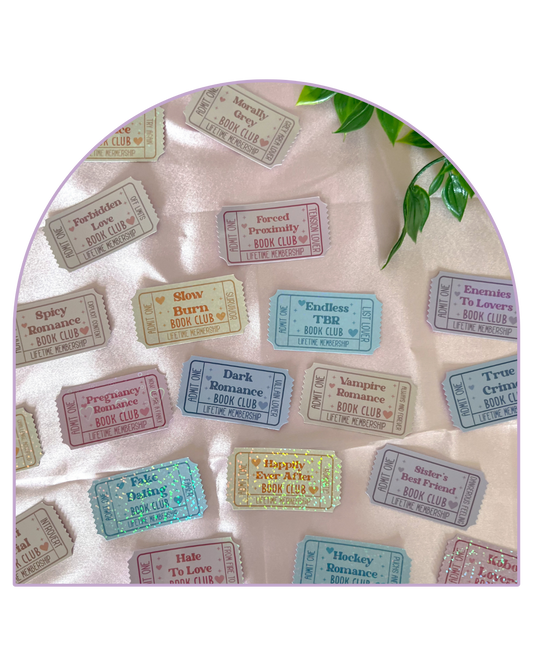 Sticker Ticket The Tropes Route Olografici