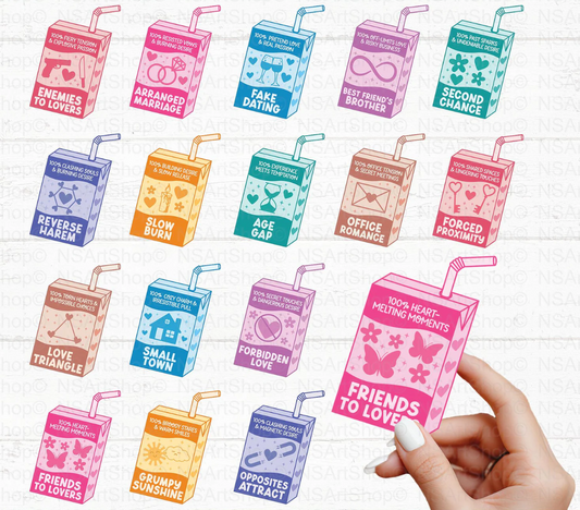 Juice Stickers Collection olografici