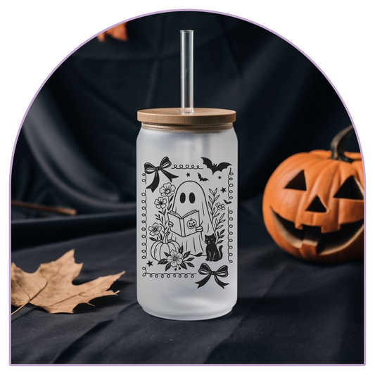Ghost - Tazza Tumbler di Vetro 520 ml